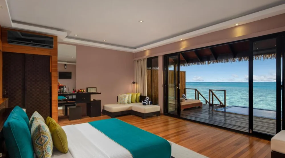 Sunrise Water Villa with Private Pool & Jacuzzi at Adaaran Prestige Vadoo