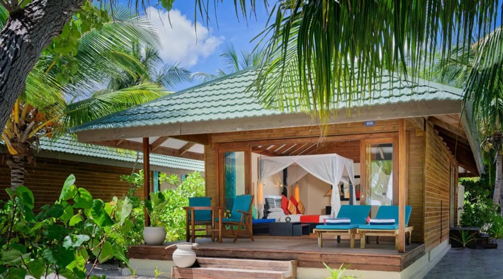 Premium Beach Villa with Whirlpool at Canareef Resort Maldives