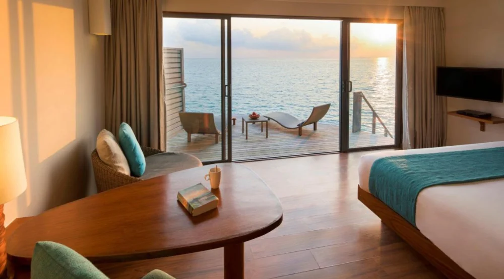 Sunset Overwater Villa Twin at Centara Ras Fushi Resort & Spa