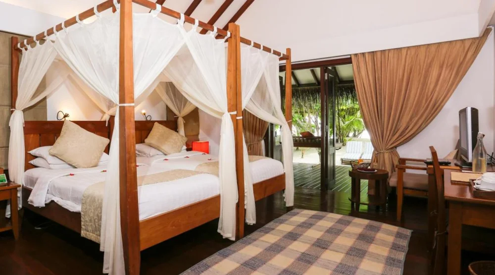 Two Bedroom Beach Villa Suite at Medhufushi Island Resort
