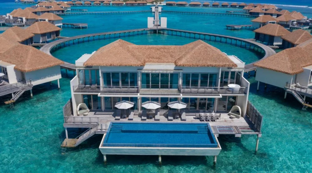 Three Bedroom Royal Overwater Residence at Radisson Blu Resort Maldives