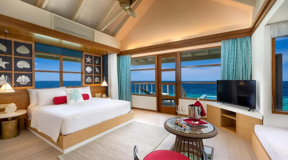 Water Villa with Pool at OBLU Select Lobigili