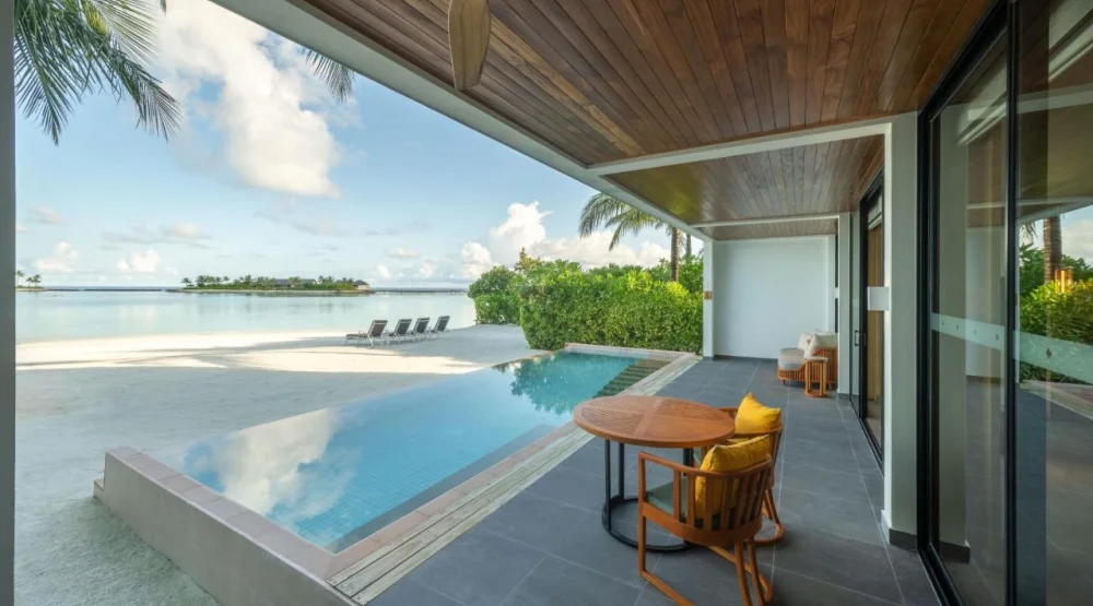 Two Bedroom Beach Villa with Private Pool at Kuda Villingili