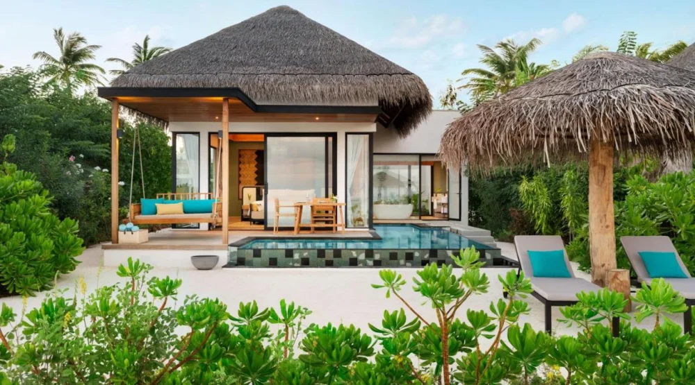 One Bedroom Beach Pool Villa at Hilton Maldives Amingiri Resort & Spa