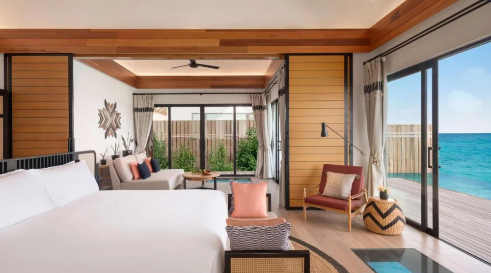 One Bedroom Overwater Suite with Pool at Hilton Maldives Amingiri Resort & Spa