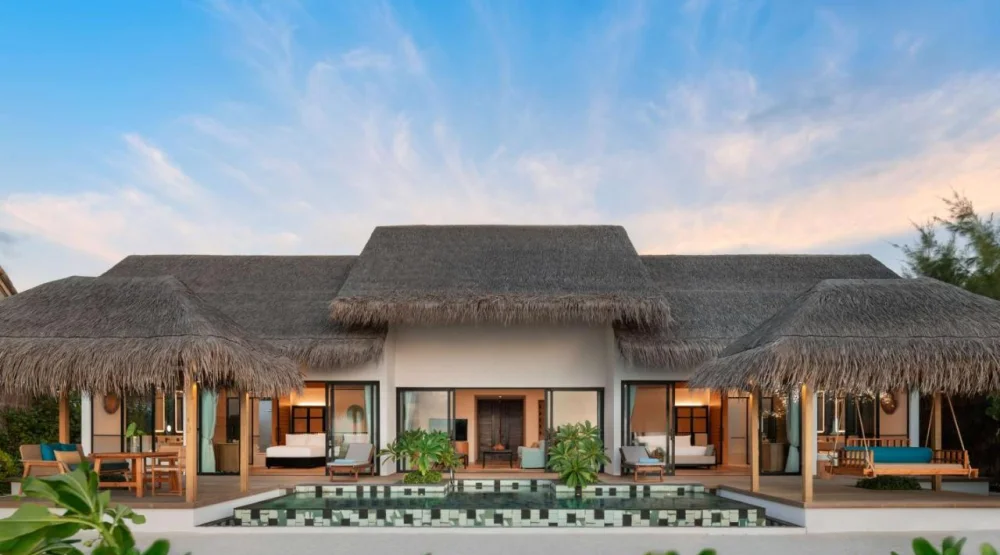 Two Bedroom Villa - Beach Pool at Hilton Maldives Amingiri Resort & Spa
