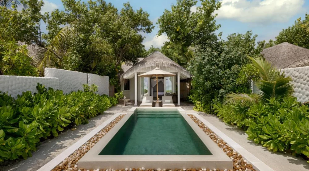 Beach Villa with Pool at Six Senses Kanuhura