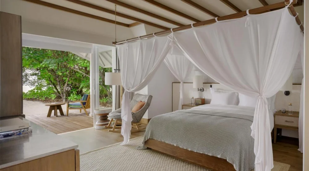 Deluxe Beach Villa Suite with Pool at Six Senses Kanuhura