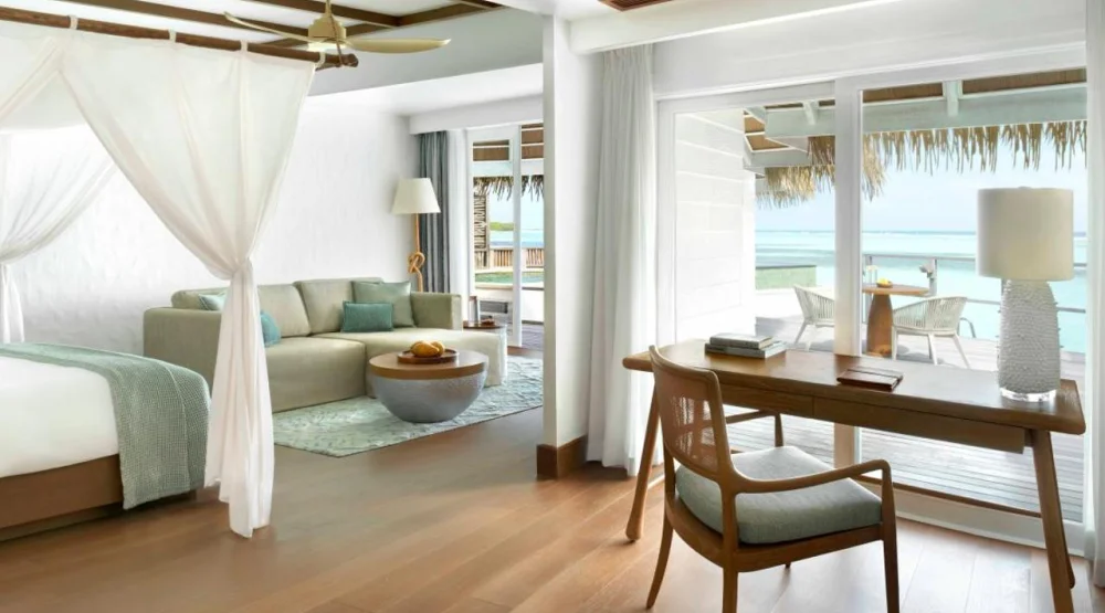 Family Water Villa with Pool at Six Senses Kanuhura