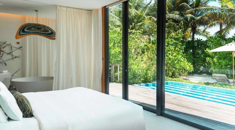 Beach Pool Villa at SO Maldives