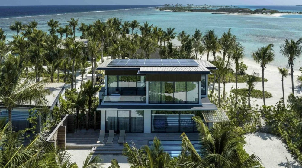 Two Bedroom Lagoon Beach Pool Loft at SO Maldives