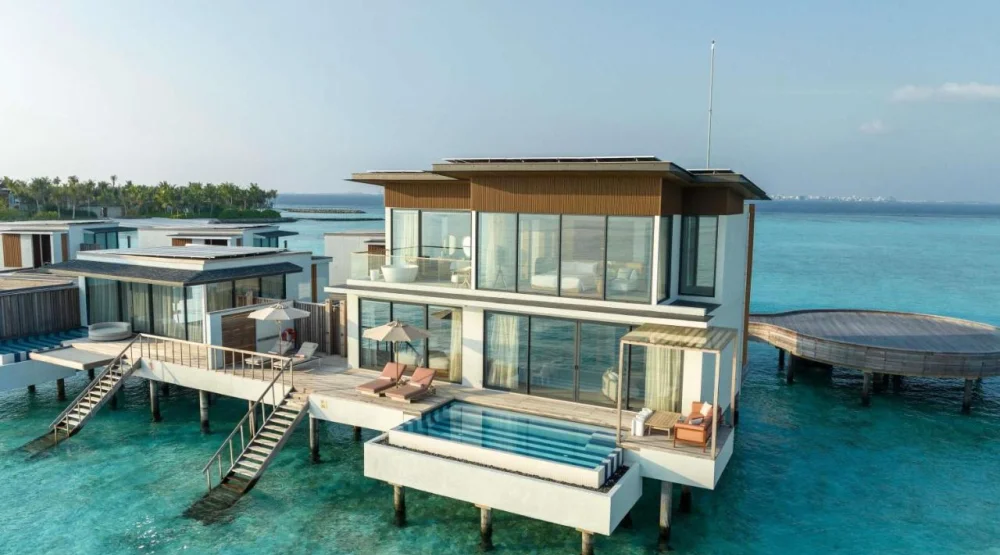 Two Bedroom Ocean Water Pool Atelier at SO Maldives