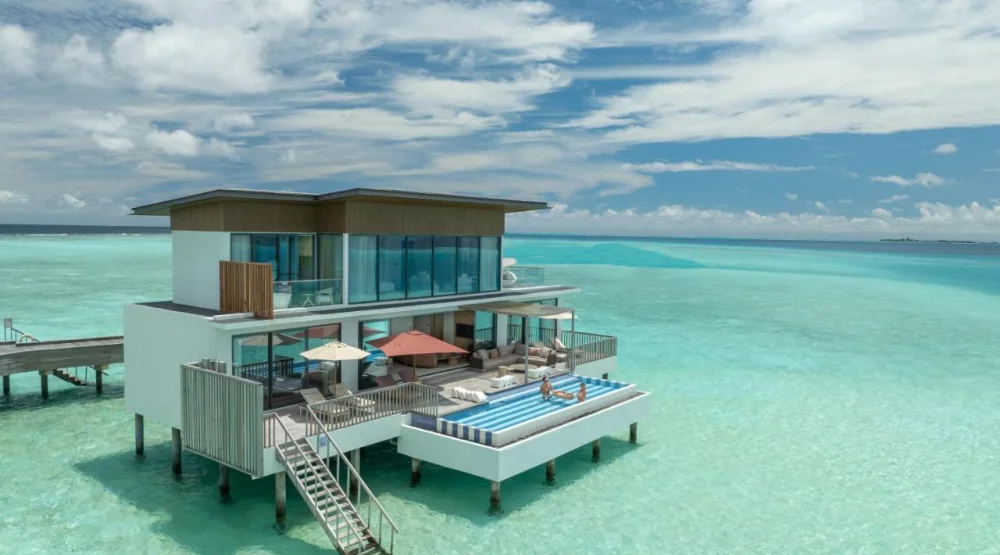 Three Bedroom Ocean Water Pool Atelier at SO Maldives