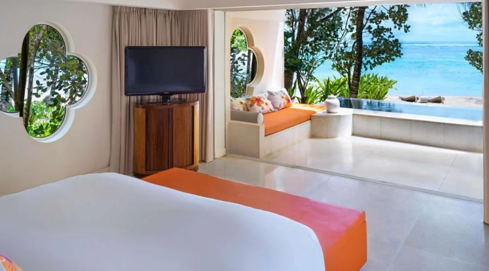 So King Beach Villa with Private Garden and Plunge Pool - Beach Front at Sofitel SO Mauritius