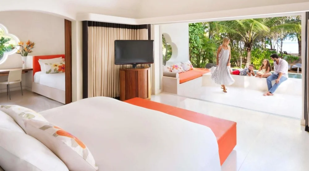 So Family King Beach Villa with Private Garden and Plunge Pool - Beach Front at Sofitel SO Mauritius
