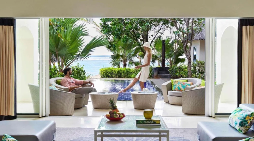 So Two Bedroom Vip Beach Villa with Living Room, Private Garden and Private Pool - Beach Front at Sofitel SO Mauritius
