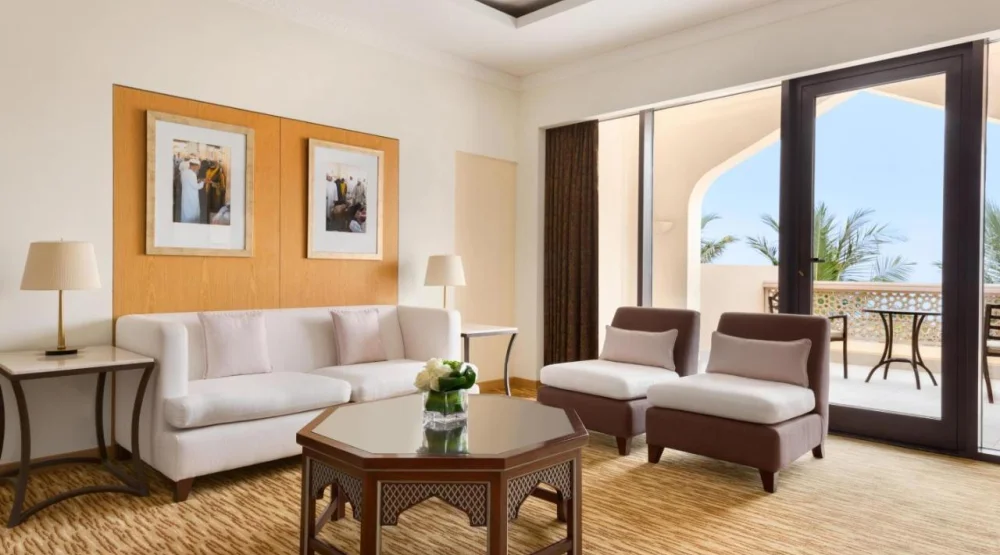 One Bedroom King Suite with Sea View at Shangri-La Barr Al Jissah Resort & Spa