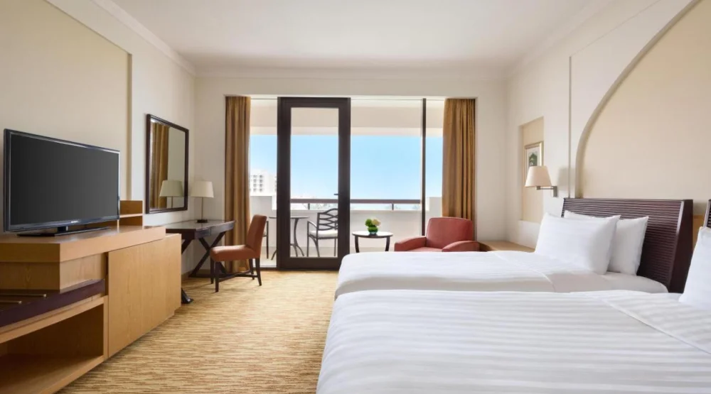 Twin Room with Sea View at Shangri-La Barr Al Jissah Resort & Spa