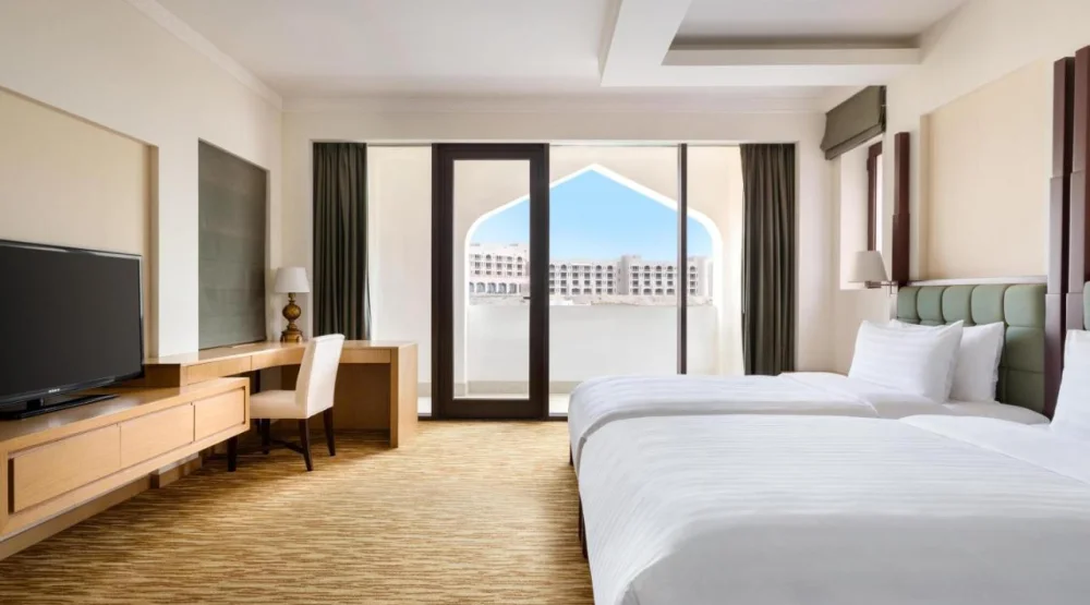 One Bedroom Twin Suite with Sea View at Shangri-La Barr Al Jissah Resort & Spa