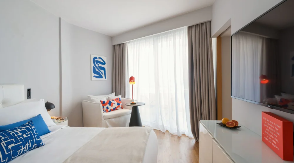 Ivory Junior Suite at Domes Noruz Kassandra