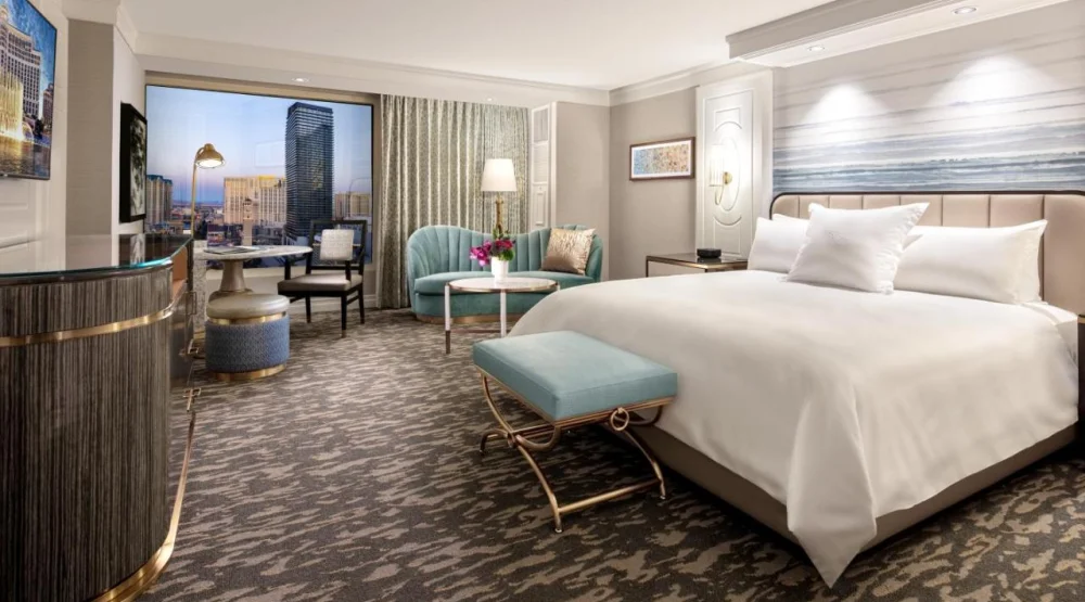 Strip View Spa King at Bellagio Hotel Casino