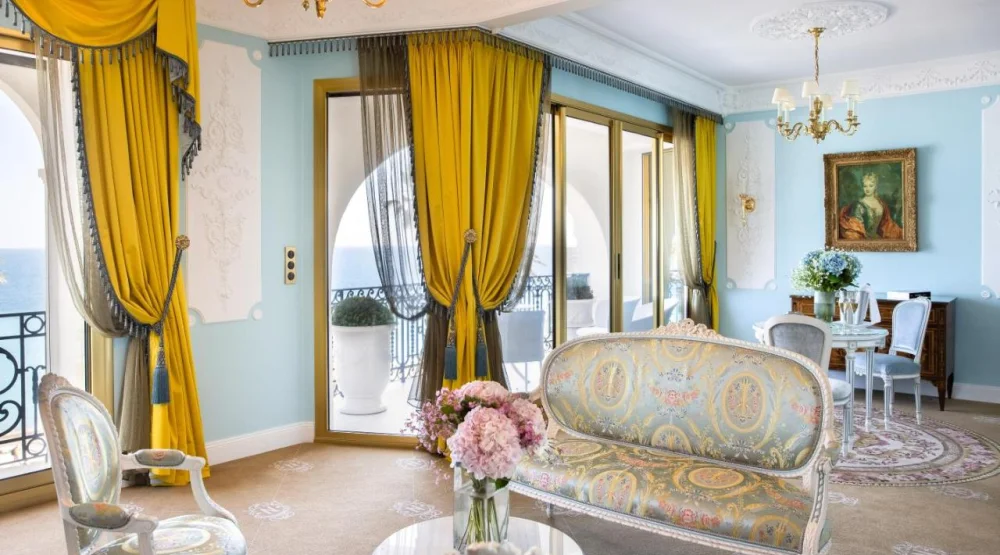 Two Bedroom Signature Suite with Terrace and Sea View at Le Negresco