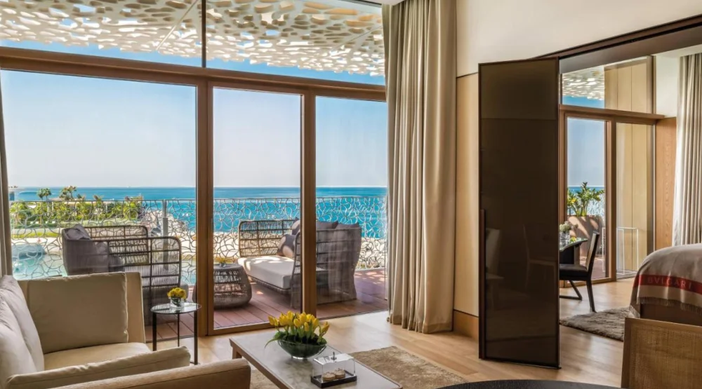Junior King Suite with Balcony at Bvlgari Resort Dubai