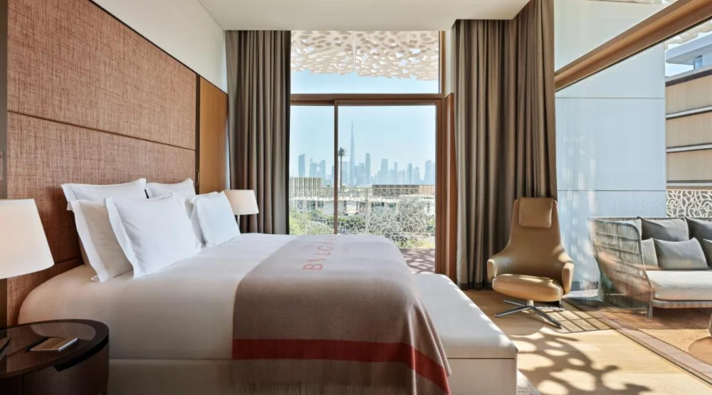 One Bedroom Bvlgari Suite with Balcony at Bvlgari Resort Dubai