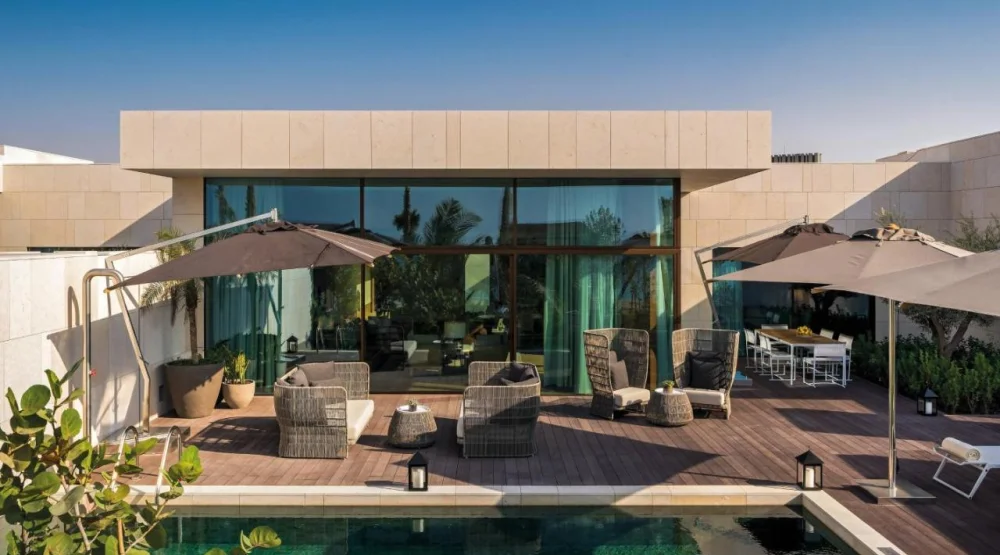 One Bedroom Pool Villa with Beach View at Bvlgari Resort Dubai