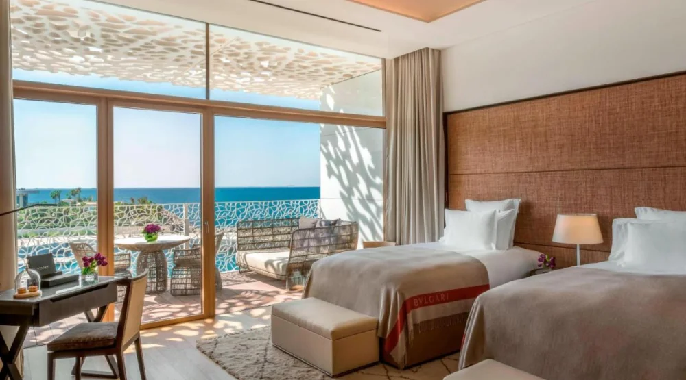 Premium Queen Room with Two Queen Beds at Bvlgari Resort Dubai