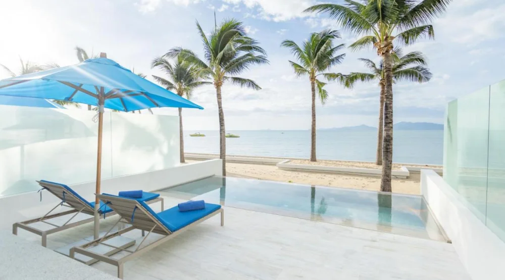 Beach Front Pool Villa at Explorar Samui
