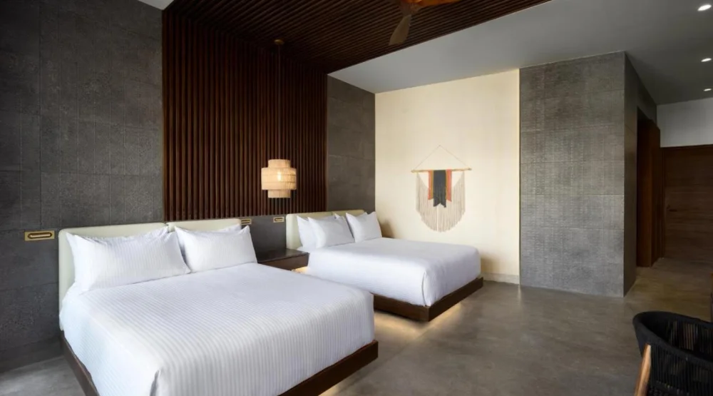 Junior Suite Swim Out Double Beds at Secrets Tulum Resort & Beach Club