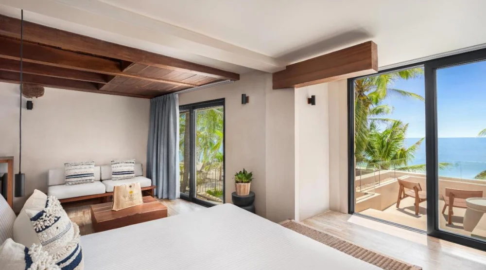 Casa Zamna Ocean Front King Bed at Secrets Tulum Resort & Beach Club