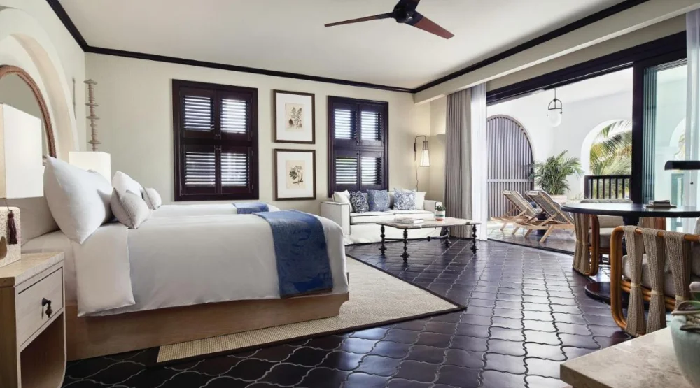 Junior Suite with Sea View at Cap Juluca, A Belmond Hotel Anguilla