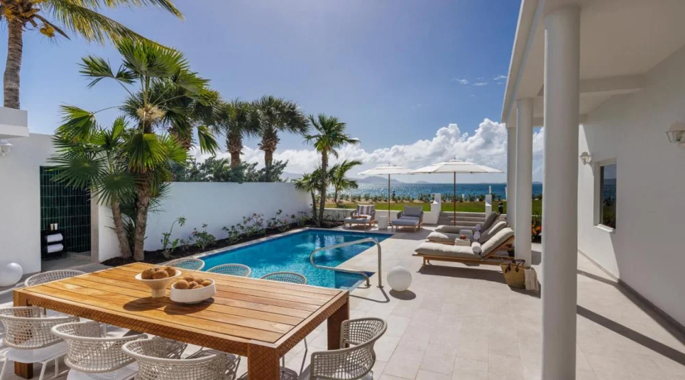 Three Bedroom Beachfront Villa - Rendezvous Beach at Aurora Anguilla Resort & Golf Club
