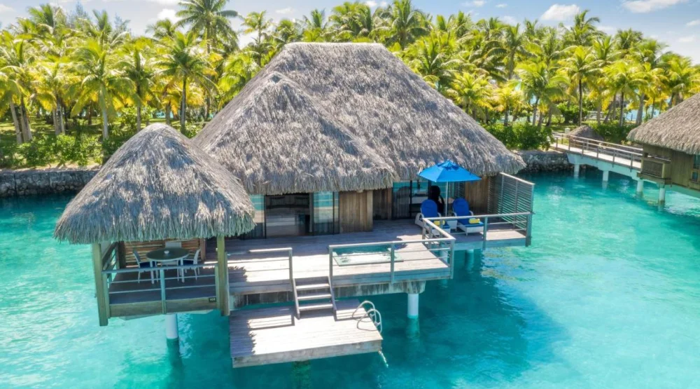 Overwater Premier Villa with Whirlpool, Mt. Otemanu View at The St. Regis Bora Bora Resort