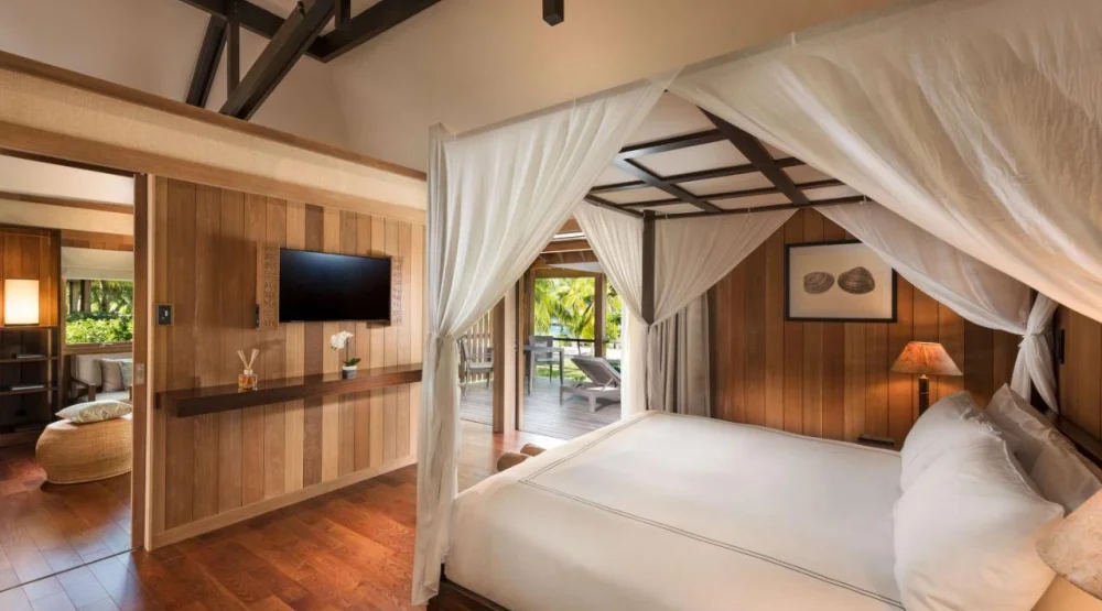 Villa with Tropical Beach View at Conrad Bora Bora Nui