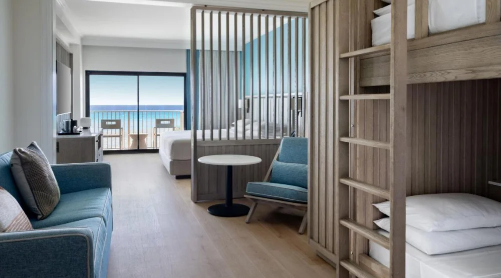 Family Suite with Oceanfront at Grand Cayman Marriott Resort