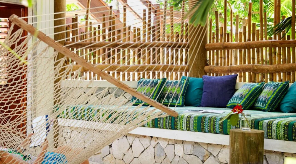 One Bedroom Beach Hut with Open Air Dune at GoldenEye