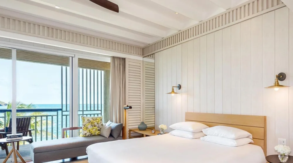 King Room with Ocean View at Park Hyatt St. Kitts Christophe Harbour