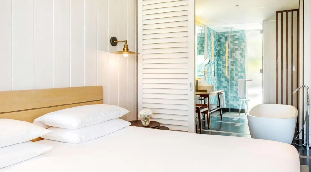 Queen Room with Two Queen Beds and Ocean View at Park Hyatt St. Kitts Christophe Harbour