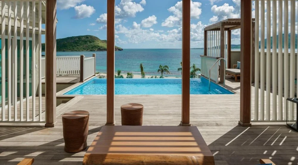 Rooftop Deluxe Suite with Plunge Pool at Park Hyatt St. Kitts Christophe Harbour