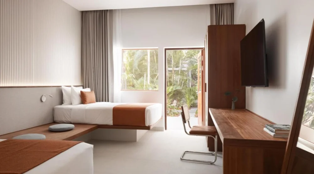 Deluxe Room Poolside Twin at Plantation Urban Resort & Spa