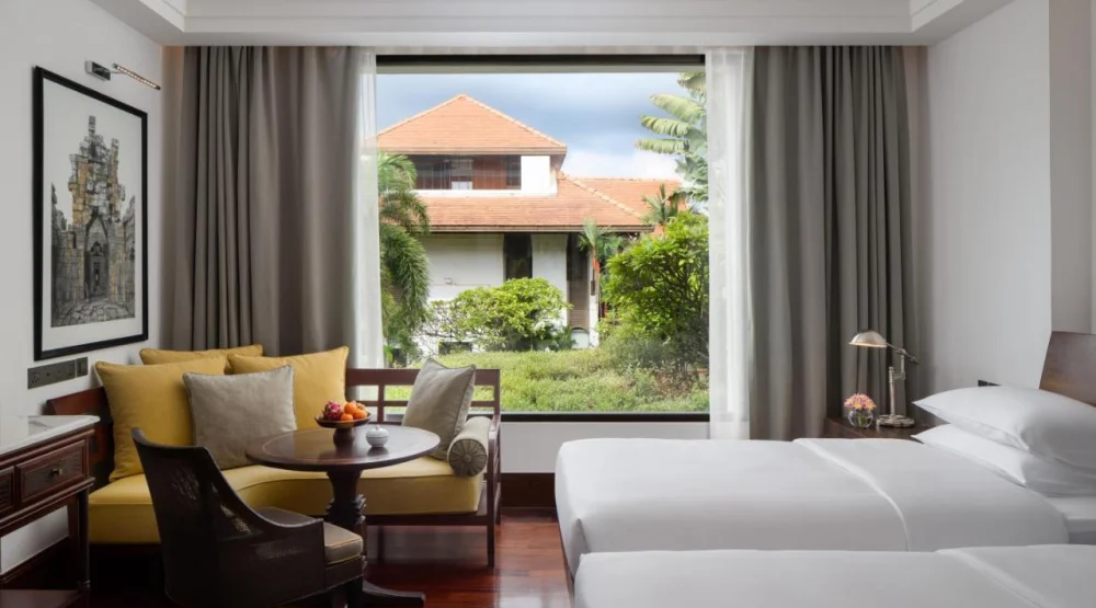 Twin Room with Garden View at Park Hyatt Siem Reap