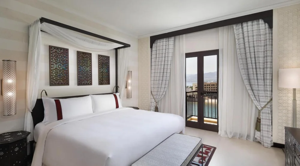 Superior Suite with Sea View and Private Balcony at Al Manara A Luxury Collection Hotel Saraya Aqaba
