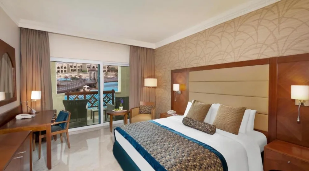 Standard King Room with Pool View at Crowne Plaza Jordan Dead Sea Resort