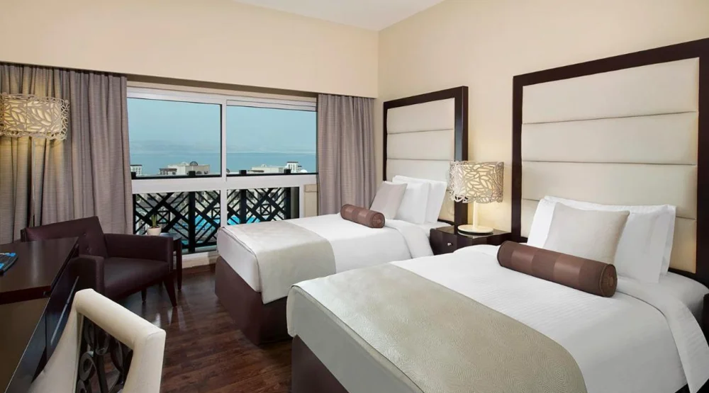 Standard Twin Room at Crowne Plaza Jordan Dead Sea Resort