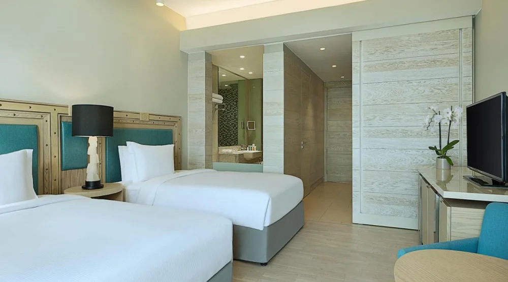Double Room with Two Double Beds at Hilton Dead Sea Resort