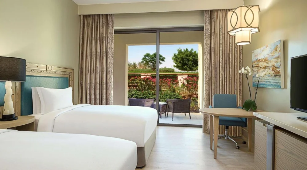 Double Room with Terrace at Hilton Dead Sea Resort