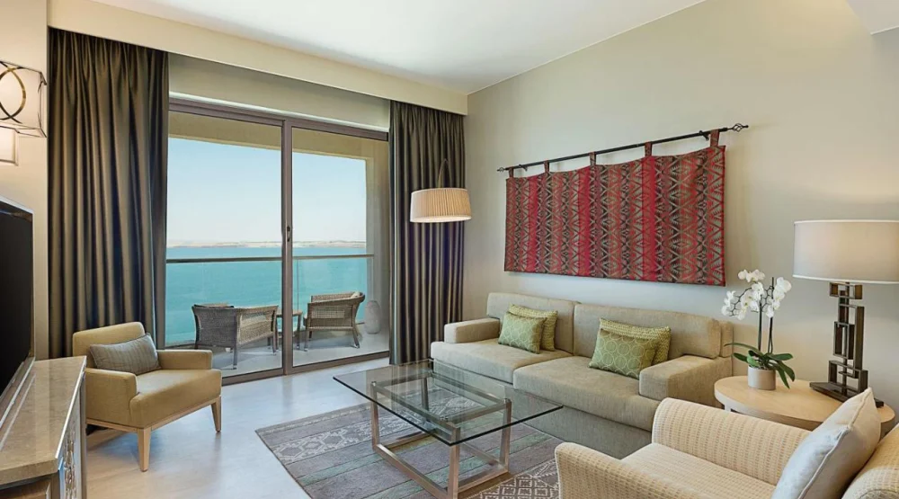 Family Suite with Sea View at Hilton Dead Sea Resort